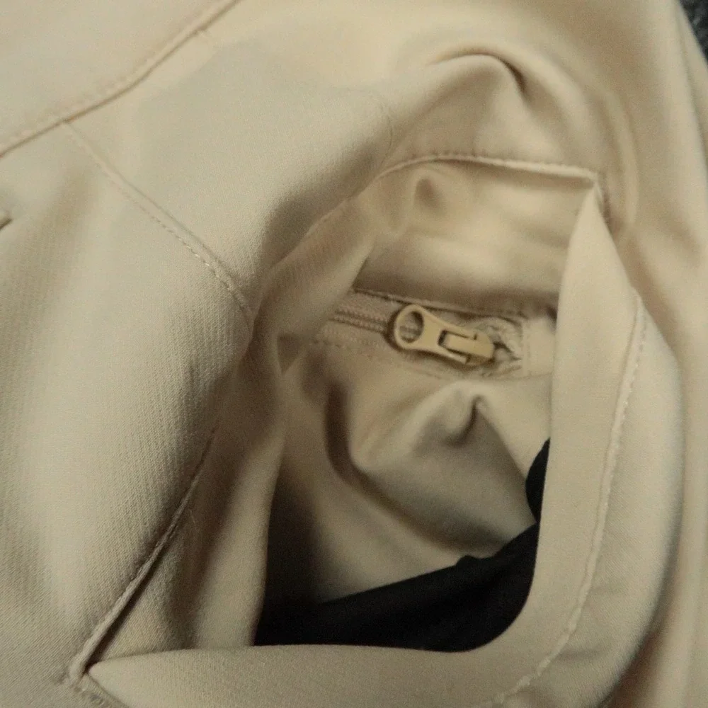 State & Libert Pants Mens 33x30 Beige Straight 5 Pocket Stretch Golf Performance